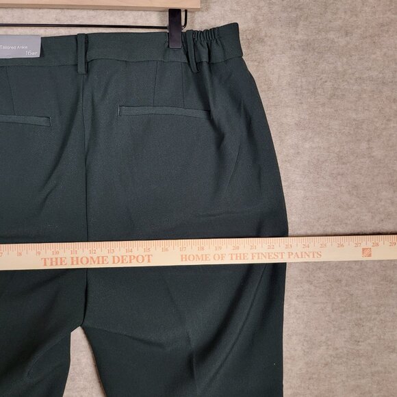 Talbots Womens Slacks Plus Size 16W, High Waist, Green, NWT ✨️ - Picture 11 of 15